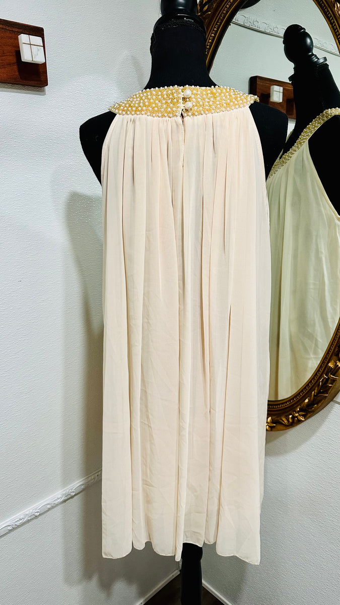 Vintage Beaded Swing Dress – Samara B. Vintagely Chic Boutique