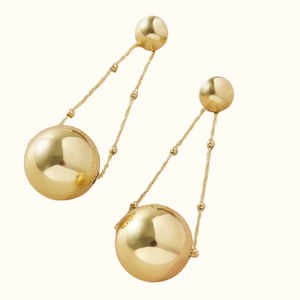 Ball and Chain Earrings