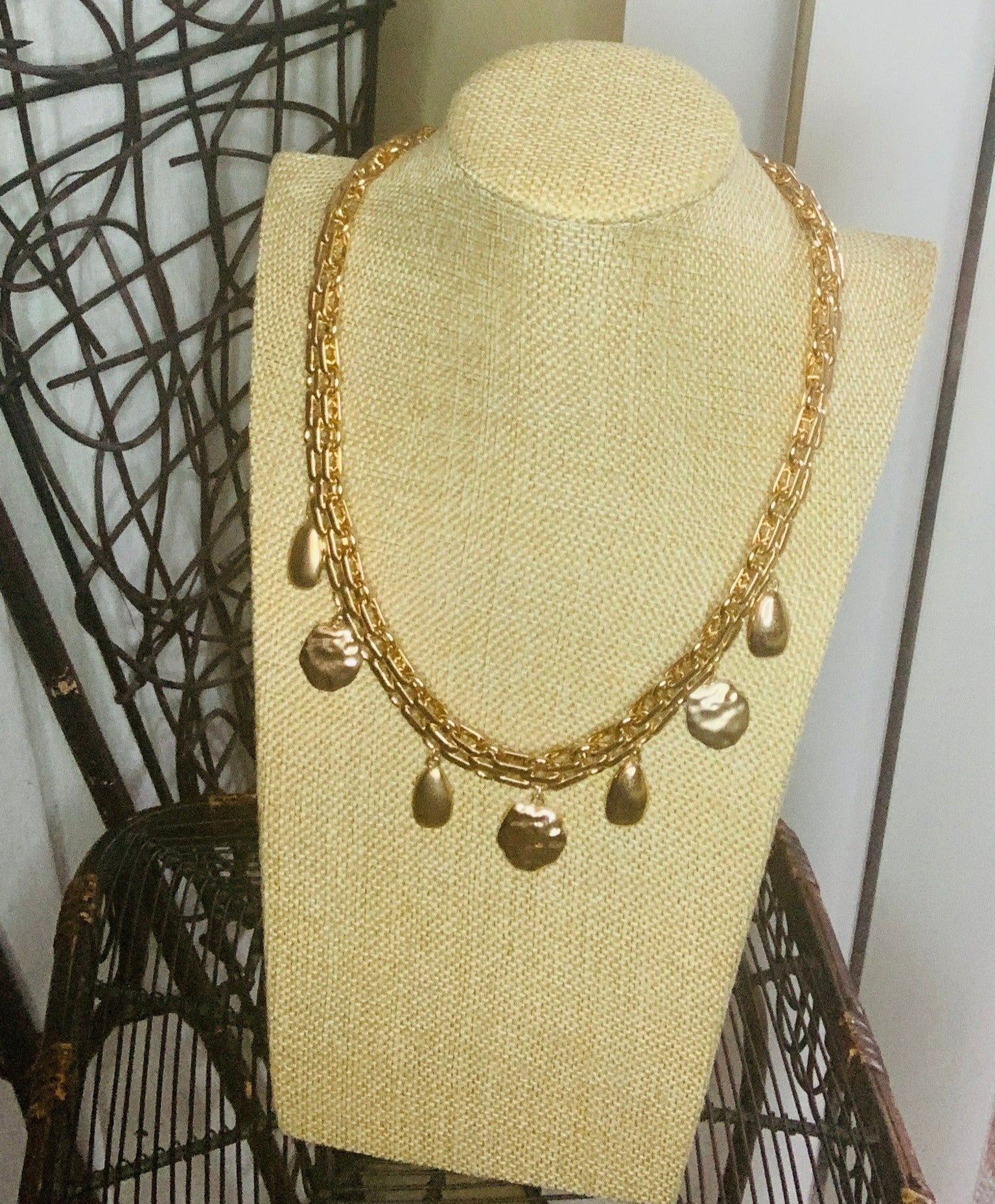 Fashion Gold Charm Necklace
